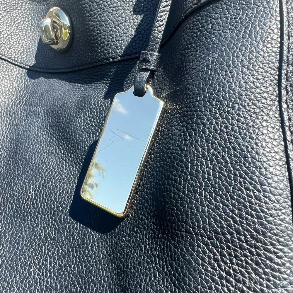 Coach Edie Turnlock Shoulder Bag - C1684-36855 - Picture 6 of 16